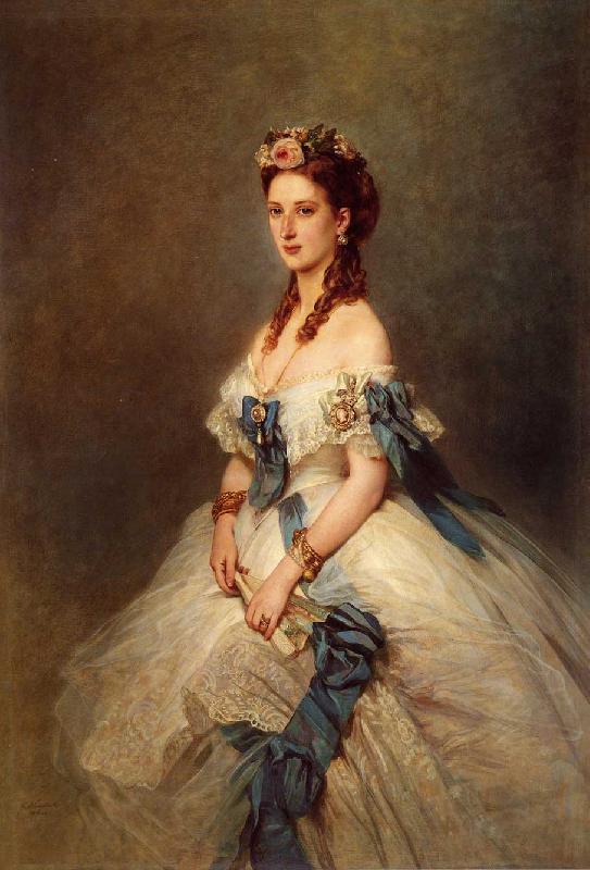 Franz Xaver Winterhalter Alexandra, Princess of Wales Sweden oil painting art